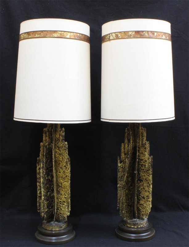 Decorative Brutalist Lamps (two) (1 of 1)