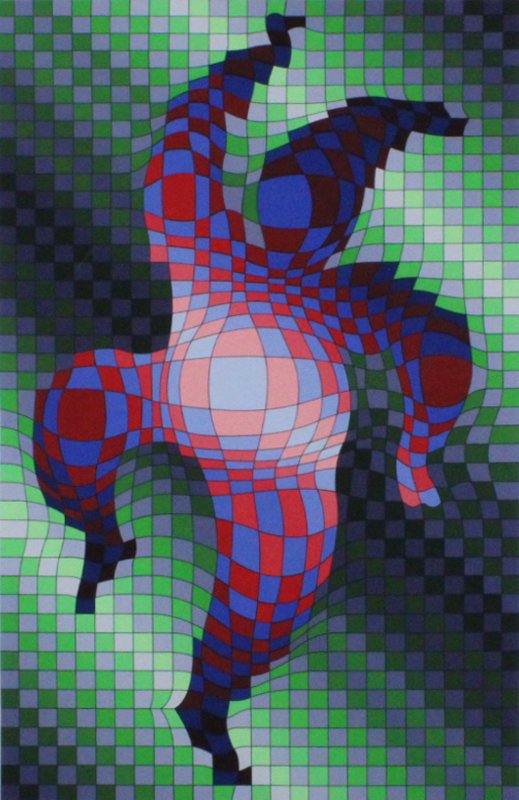 Victor Vasarely (1906-1997) Hungarian (1 of 2)