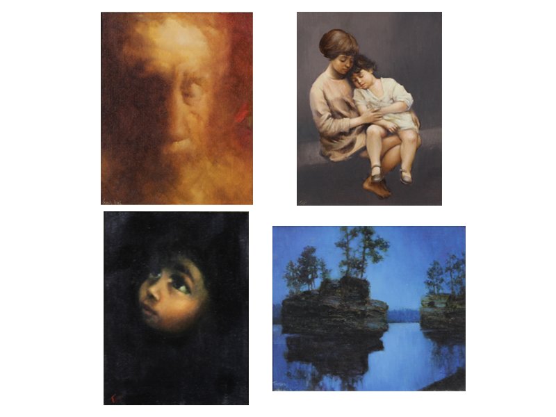 Charles Bragg (b. 1931) & Gina Tomao (1934-2011) (four) (1 of 6)