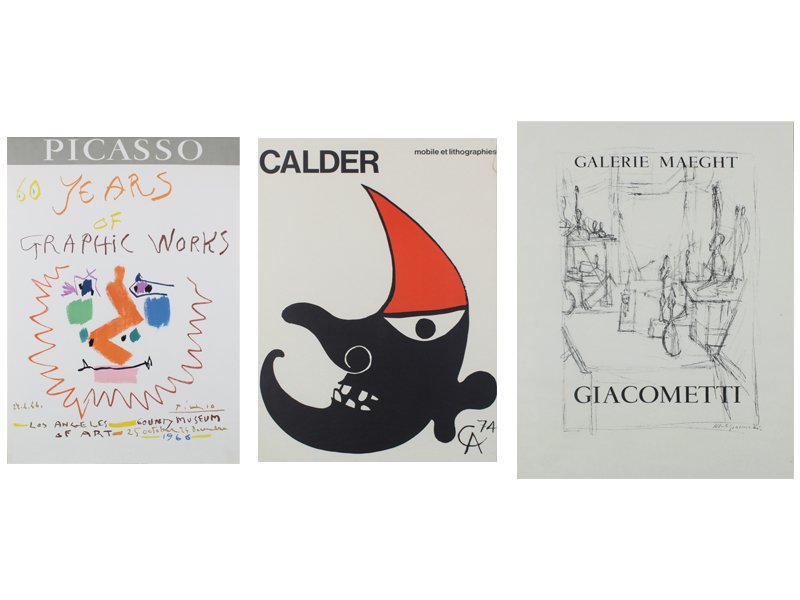 Pablo Picasso, Alexander Calder, Alberto Giacometti (1 of 5)