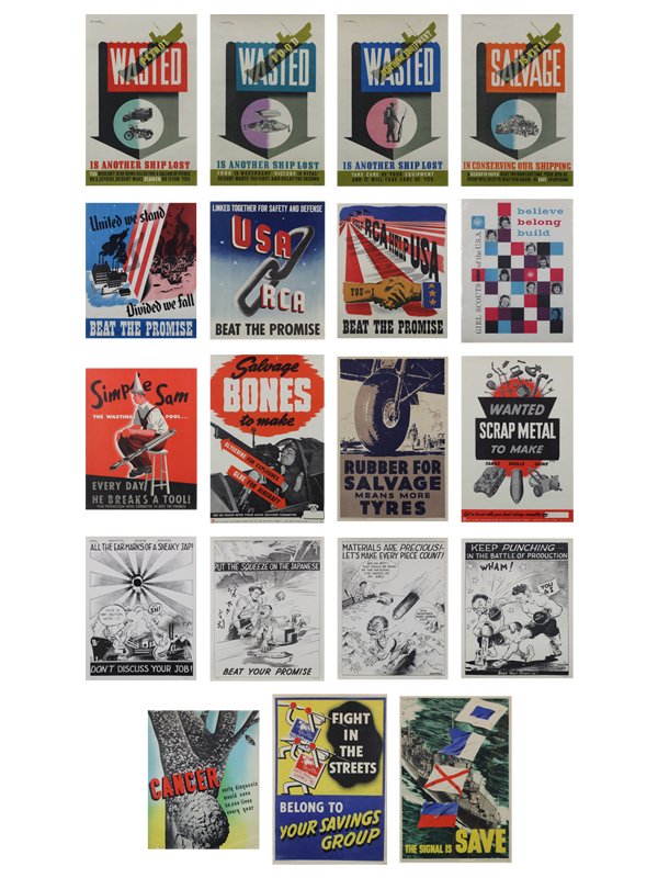 Social & Propaganda Posters (early to mid-century) (1 of 6)