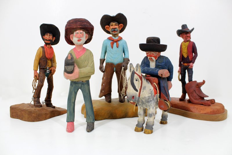 Robert Wakefield & Folk Art Cowboys (five) (1 of 6)