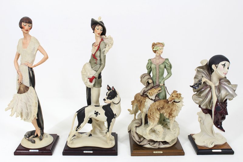 Giuseppe Armani figurines (four) (1 of 5)