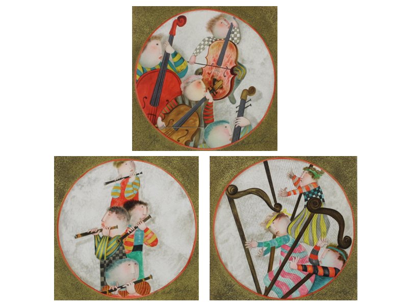 Gabriela Rodo Boulanger (b. 1935) Bolivian (three) (1 of 5)