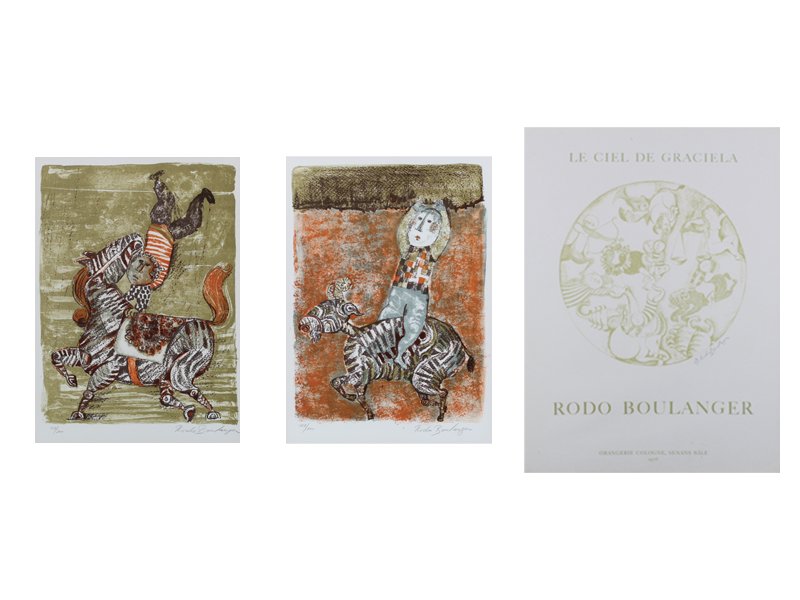 Gabriela Rodo Boulanger (b. 1935) Bolivian (three) (1 of 5)