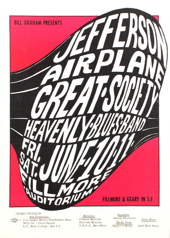 1960’s Psychedelic Rock n Roll poster: (1 of 2)