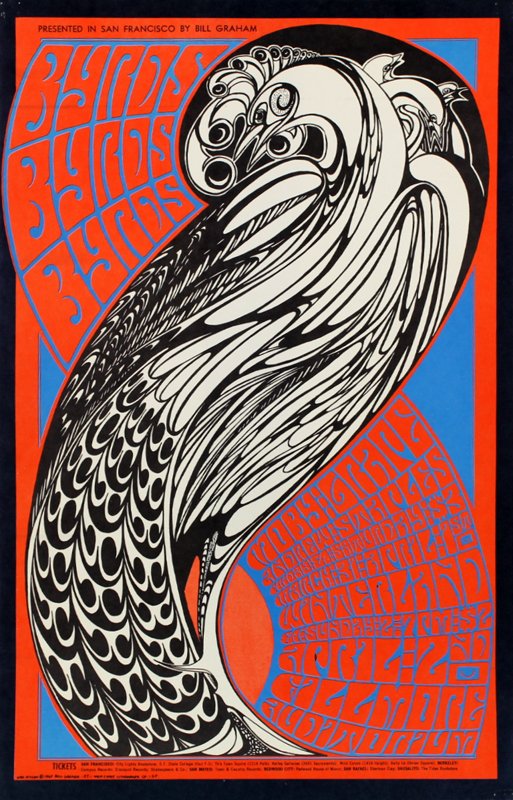 1960’s Psychedelic Rock n Roll poster: (1 of 2)