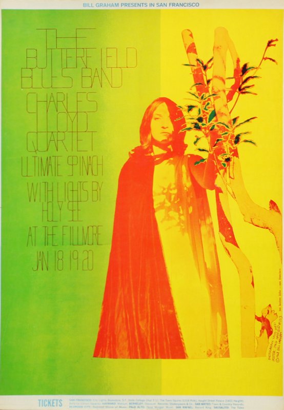 1960’s Psychedelic Rock n Roll poster: (1 of 2)