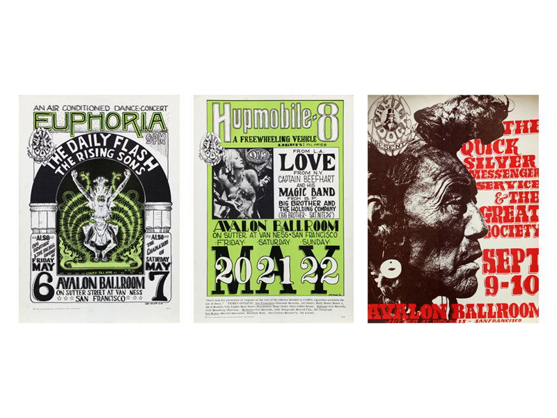 1960’s Psychedelic Rock n Roll posters: (1 of 7)