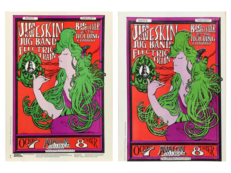 1960’s Psychedelic Rock n Roll posters: (1 of 5)