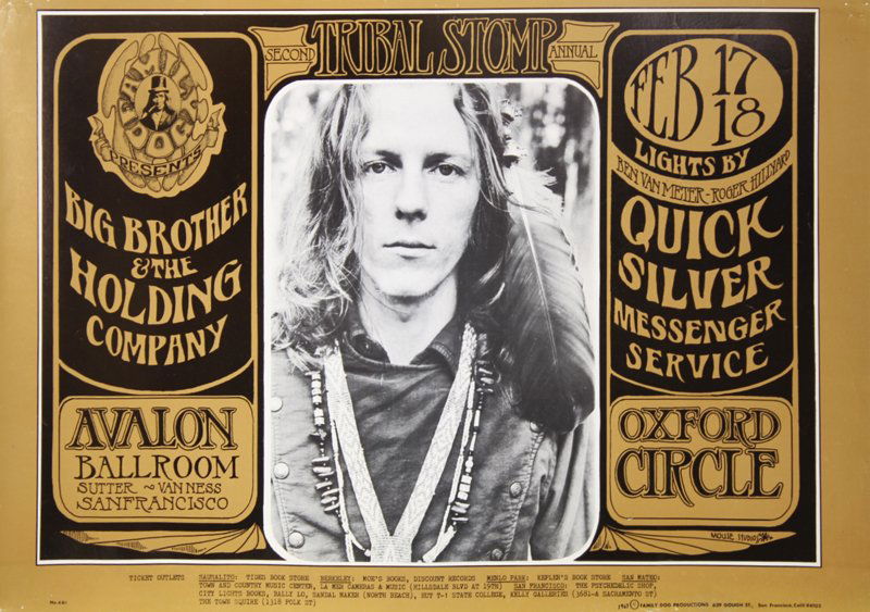 1960’s Psychedelic Rock n Roll poster: (1 of 2)