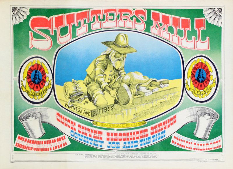 1960’s Psychedelic Rock n Roll poster: (1 of 2)