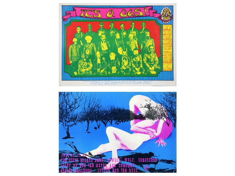 1960’s Psychedelic Rock n Roll posters: (1 of 5)