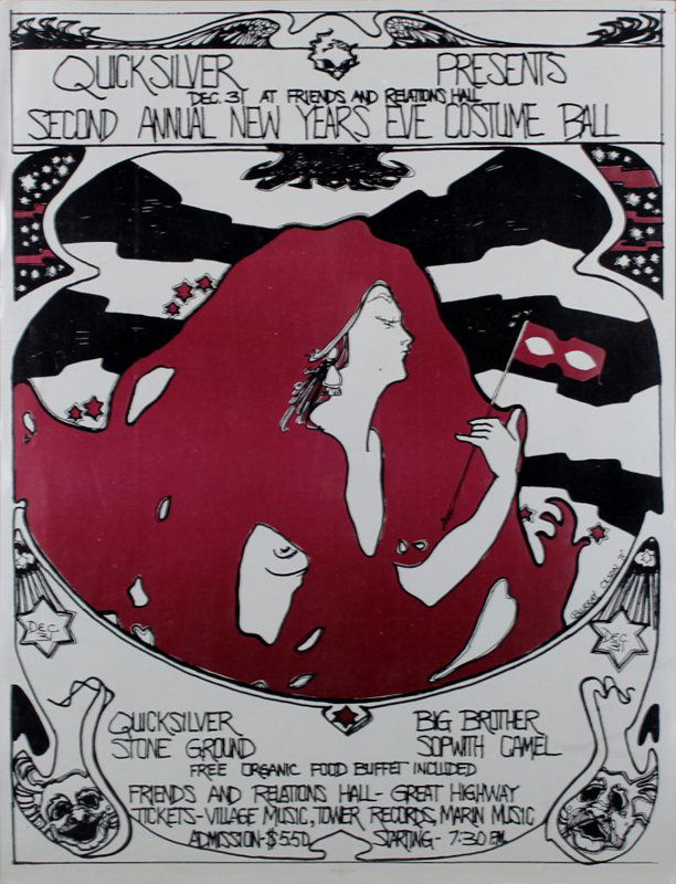 1960’s Psychedelic Rock n Roll poster: (1 of 2)