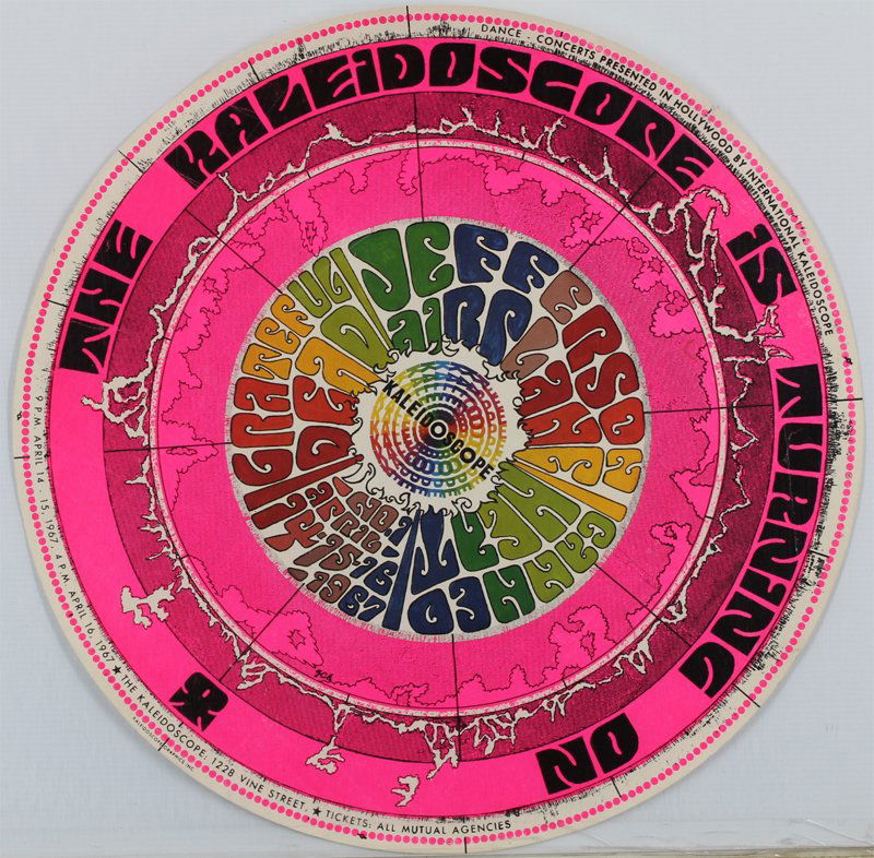 1960’s Psychedelic Rock n Roll poster: (1 of 2)