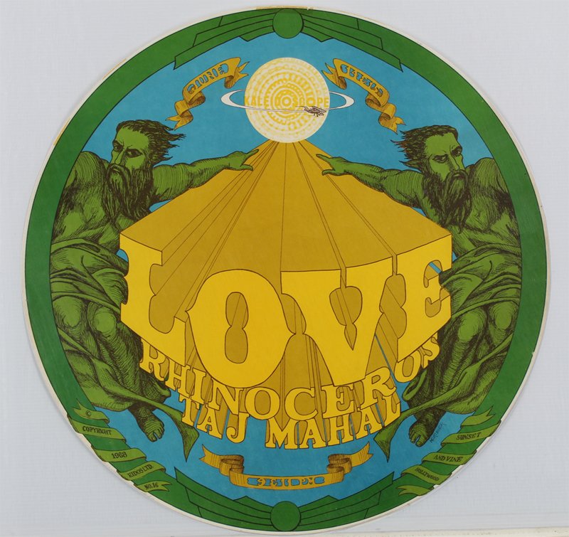 1960’s Psychedelic Rock n Roll poster: (1 of 2)