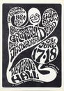 1960’s Psychedelic Rock n Roll poster: