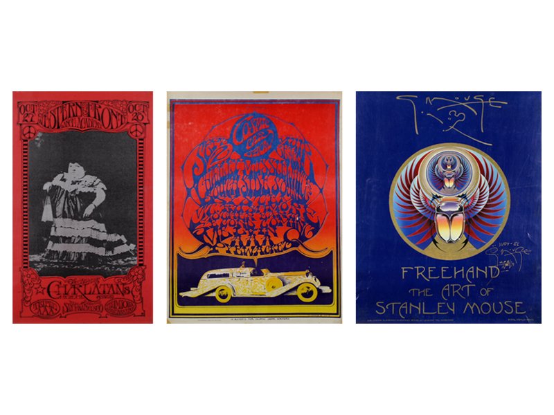 1960’s Psychedelic Rock n Roll posters: (1 of 7)