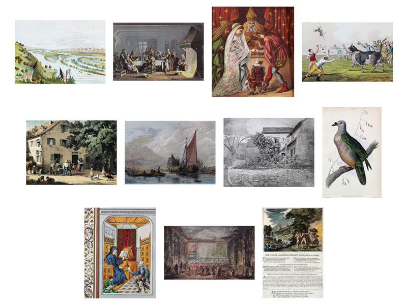 Antique Print Collection (eleven) (1 of 7)
