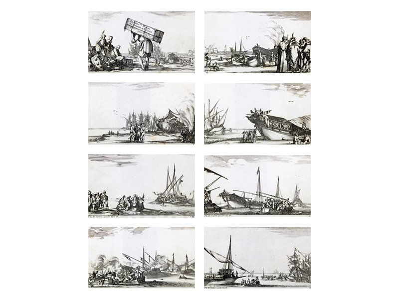 Stefano Della Bella (1610-1664) Italian (eight) (1 of 9)