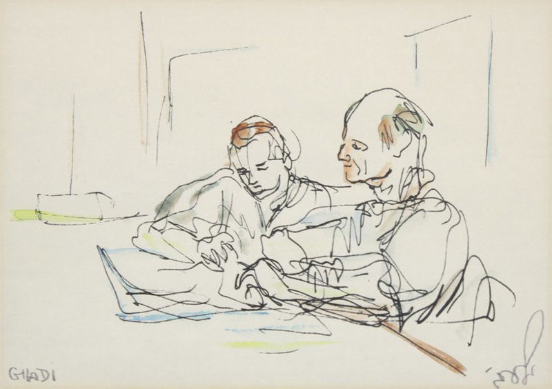 Aharon Giladi (1907-1993) Russian/ Israeli (two) (1 of 2)