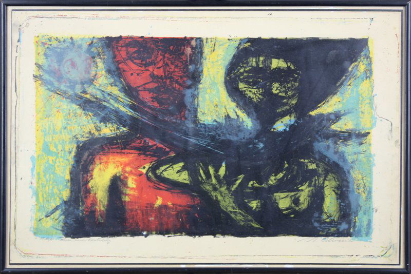 Nathan Oliveira (1928-2010) Californian (1 of 2)