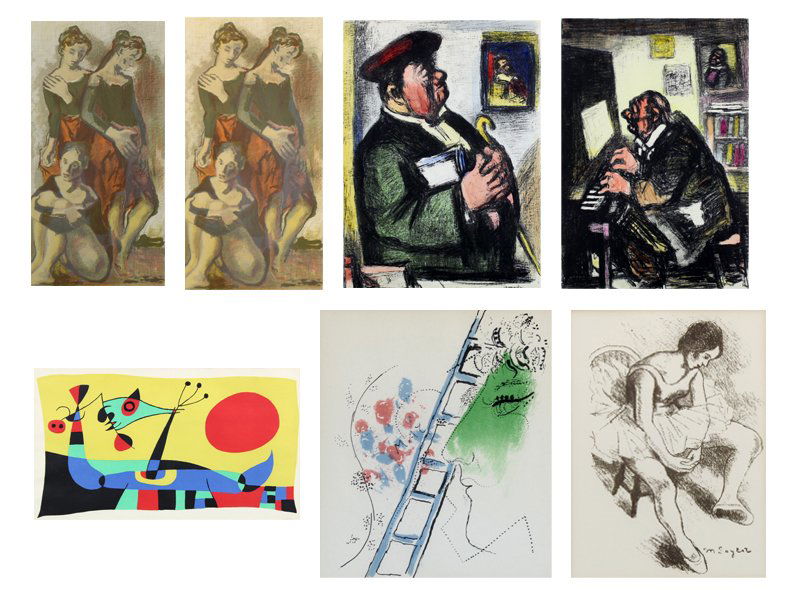 Moses Soyer (1899-1974) American (seven) (1 of 9)