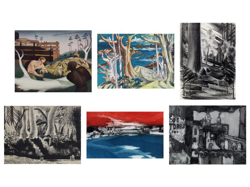 Buell Whitehead (1919-1993) Florida & others (six) (1 of 7)