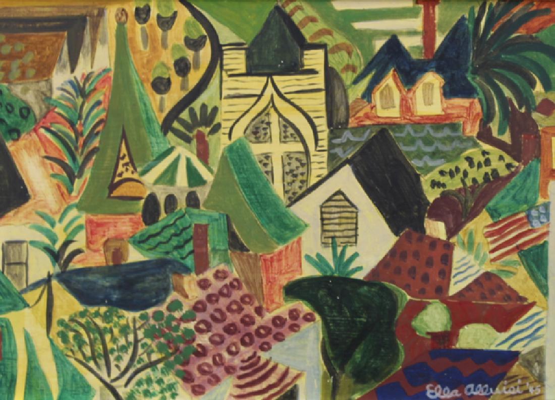 Ella Wharton Alluisi (1912-1996) Californian (two) (1 of 4)