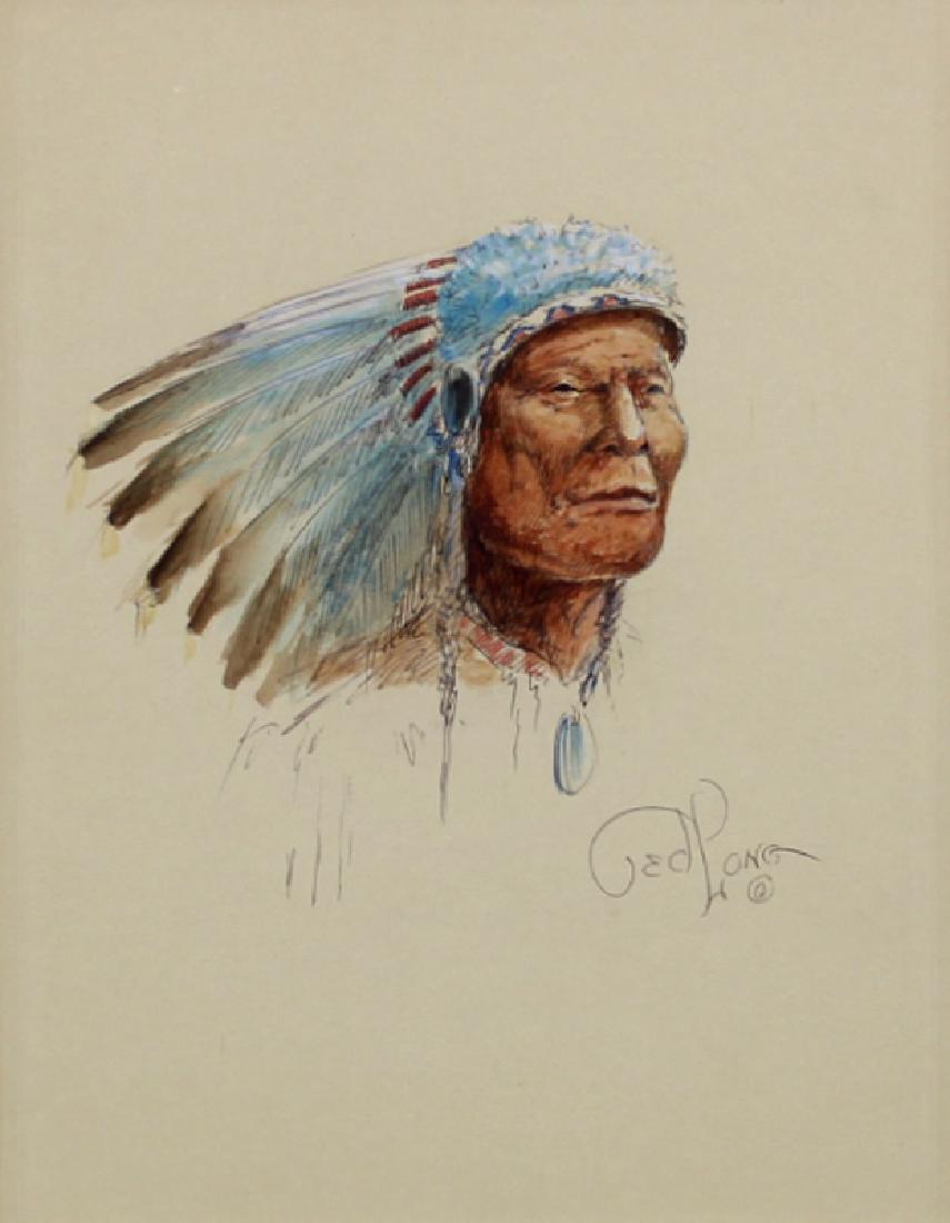 Ted Long (1932-2007) Nebraska/ Montana (1 of 2)