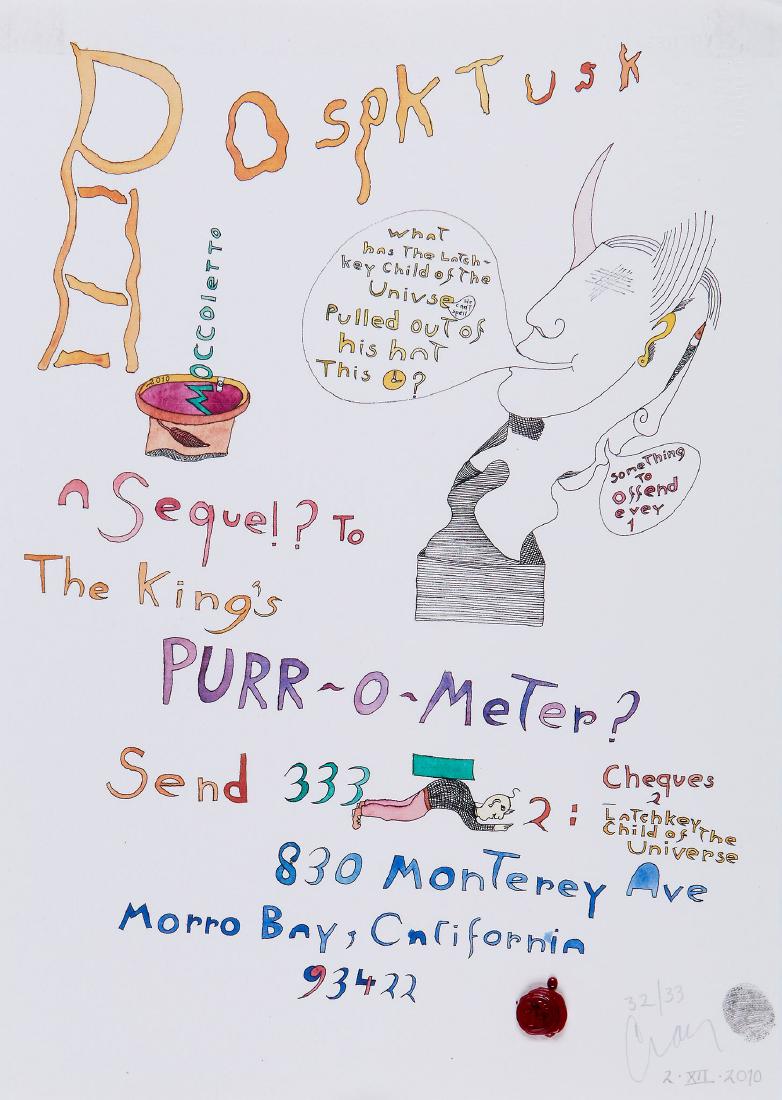 Griswold (Craig) - The King's Purr -O- Meter, (1 of 1)