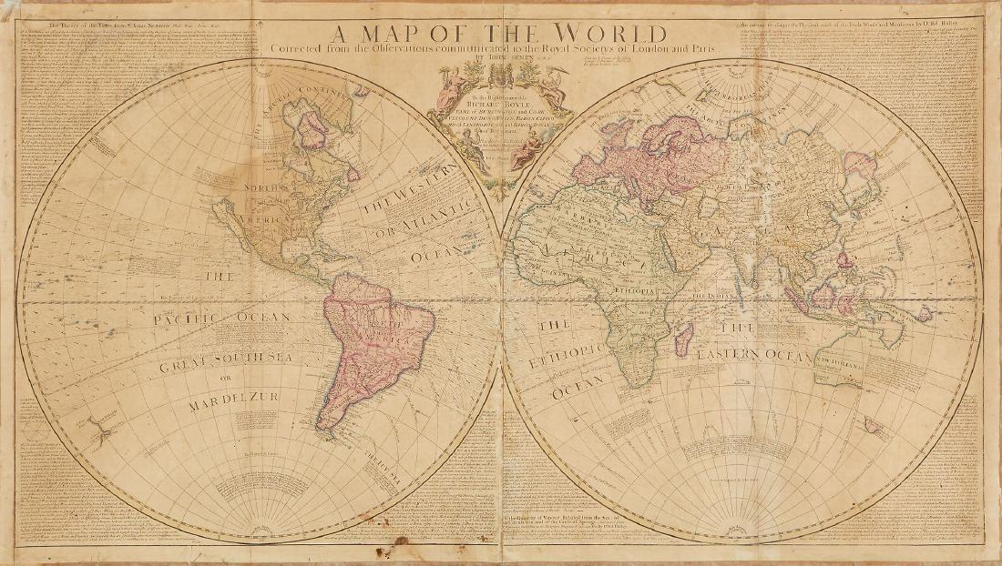 Senex (John) - A Map of the World, (1 of 1)