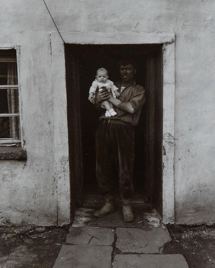 Bruce Davidson (b.1933) - Welsh Miners, 1970: Gelatin silver print, signed in black ink with photographer's copyright stamp verso, 25.2 x 20.4cm (9 7/8 x 8in) Provenance: Dan Berley Collection, New York