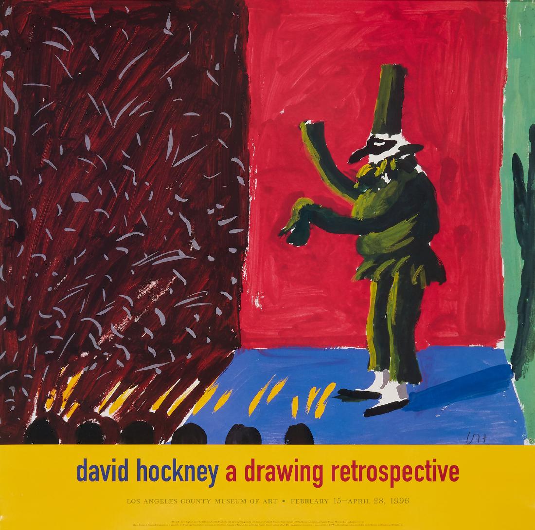 HOCKNEY, David - DAVID HOCKNEY RETROSPECTIVE (1 of 1)