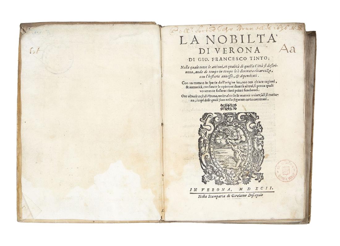 Tinto (Giovanni Francesco) - La Nobilta' di Verona (1 of 1)