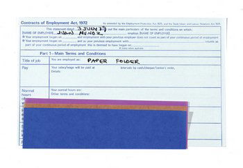 Juan (Munoz) advanced printmaking portfolio: Juan (Munoz) croydon advanced printmaking course portfoliothe rare portfolio comprising thirty works of various media, including two by Munoz, 1979, some signed in pencil, the edition was 30,