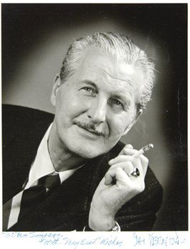 Vernon (Dai) .- A large portrait photograph of D: Vernon (Dai) .- A large portrait photograph of Dai Vernon, inscribed to Stan Simpson, 215mm. by 164mm. ***This well known image was used on the dust jacket of The Dai Vernon Book of Ma