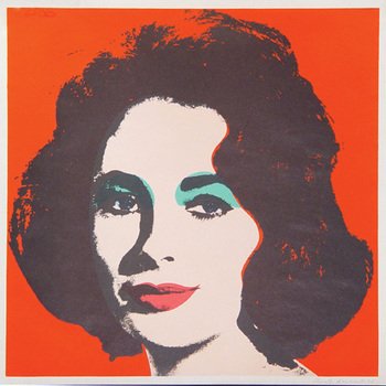 Andy Warhol (1928-1987) liz (f.&s.ii.7): Andy Warhol (1928-1987) liz (f.&s.ii.7)offset lithograph printed in colours, 1964, the colours fresh, signed and dated in black ball-point pen, the edition was approximately 300, published by