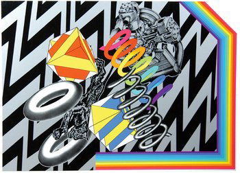 Peter Phillips (b.1939) tiger: Peter Phillips (b.1939) cheatah; and tigerone silkscreen and one lithograph printed in colours, 1968-71, each signed in pencil, numbered 18/75 and 76/1000 respectively, on stiff card and wove