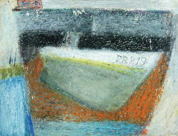 John Crawford (b. 1941) fr219, 1965: John Crawford (b. 1941) fr219, 1965wax crayon and coloured chalks on thin card, signed and dated in pencil verso, 8 x 10 in., 20.3 x 25.4 cm; with Untitled (Abstract Composition), 1965, wax cr