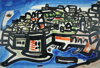 David Smith (1920-1999) dubrovnik, 1963: David Smith (1920-1999) dubrovnik, 1963ink and watercolour on paper, signed and dated at lower right, 15 x 22 in., 38.1 x 55.9 cm.