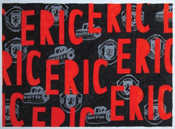 Derek Boshier (b.1937) eric, 1996: Derek Boshier (b.1937) eric, 1996gouache on paper, initialled and dated at lower right, 21 x 29 in., 53.3 x 73.7 cm. IMPORTANT: This lot is sold subject to