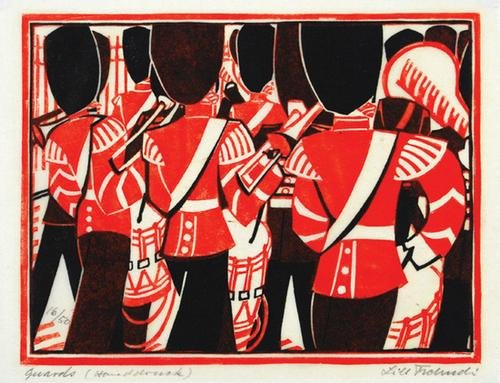 Lill Tschudi (1911-2001) guards (c.lt.50)