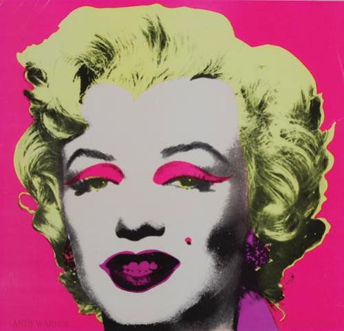 Andy Warhol (1928-1987) marilyn invitation: Andy Warhol (1928-1987) marilyn invitation (not in f.&s.)silkscreen printed in colours, from the edition of unknown size, published for an exhibition at Leo Castelli Gallery, New York, on wove