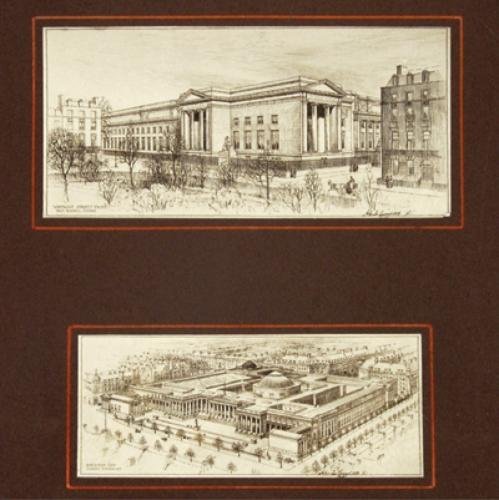 Burnet (John James). British Museum Extension