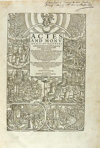 Foxe (John) Acts and Monuments
