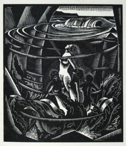 Buckland Wright.- Keats.Collected Sonnets: Buckland Wright (John).- Keats (John) The Collected Sonnets,number 277 of 325 copies, from an edition limited to 376, wood-engraved plates by John Buckland Wright, wood-engraved bookplate of L