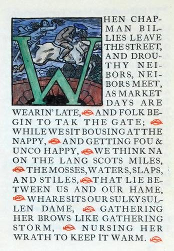 Burns.Tam O'Shanter,1/150 on vellum,Essex Hse