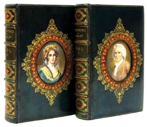 Cosway-Style Binding.- Morley (J) Rousseau