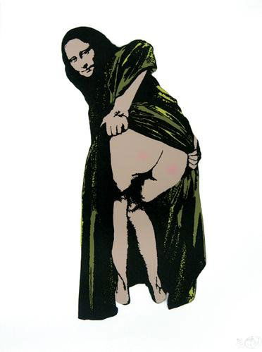 Nick Walker (b.1969) moona lisa: Nick Walker (b.1969) moona lisasilkscreen printed in colours, 2006, initialled in pencil, numbered 31/125, on Somerset wove paper, with full margins, in good condition, sheet 750 x 555mm. <